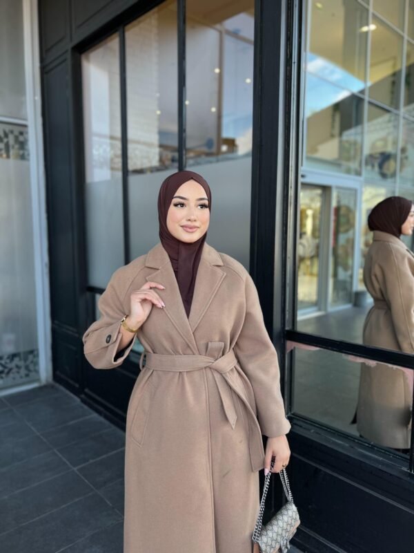 Manteau Long Camel 2