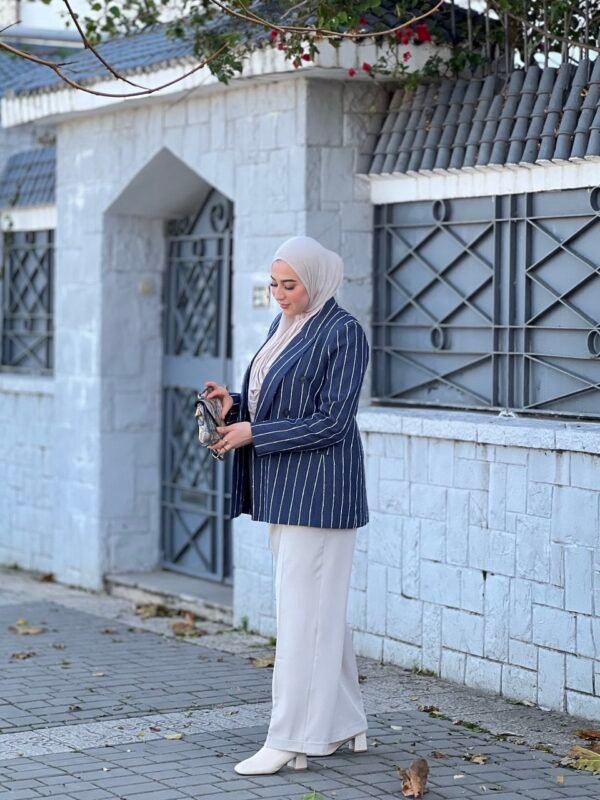 blazer-jean-rayures-chic-femme